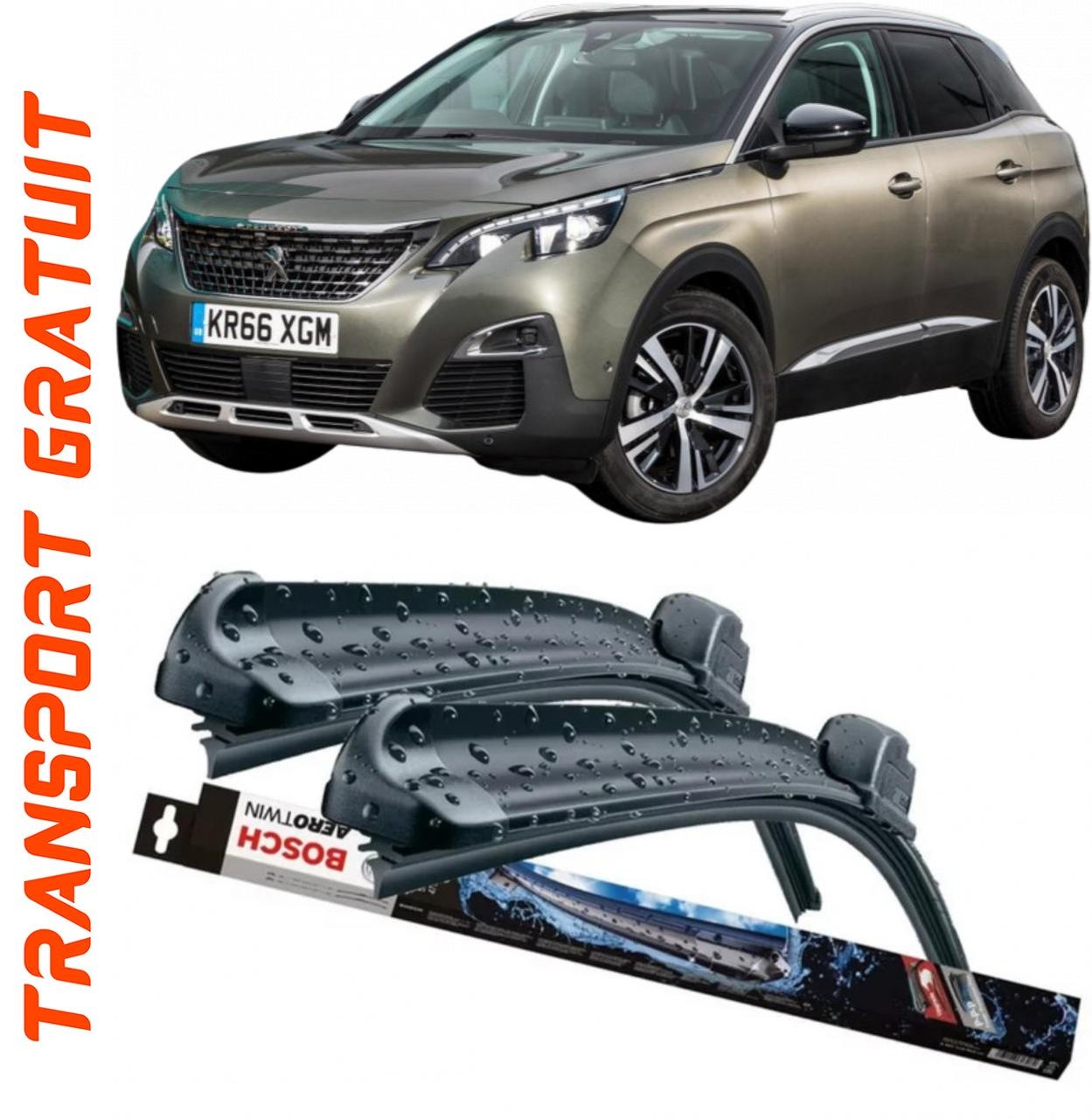 Stergatoare auto dedicat cu masina Peugeot 3008