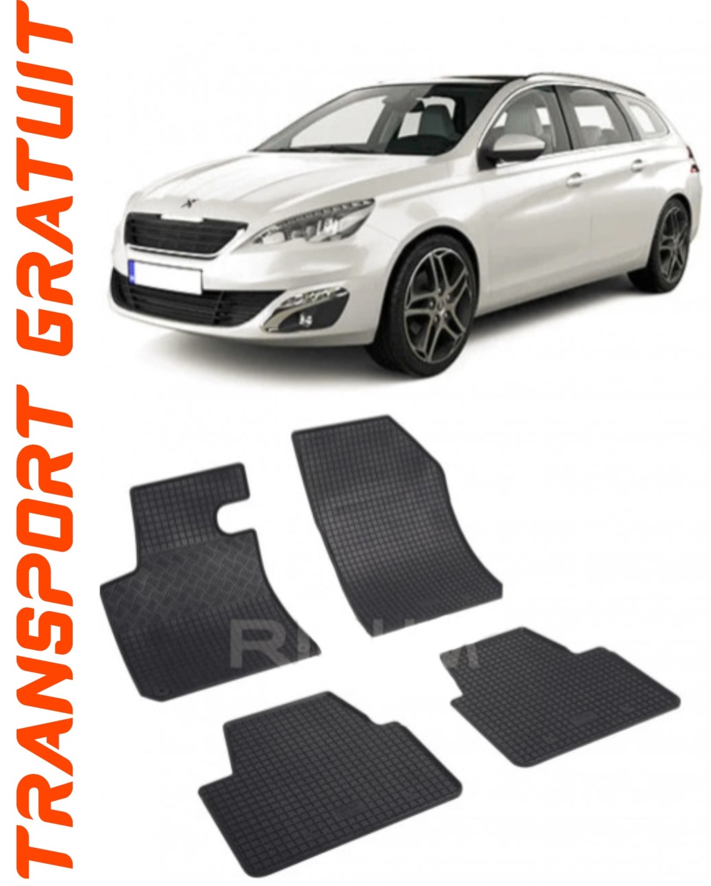 Covorase auto pentru masina ta Peugeot 308