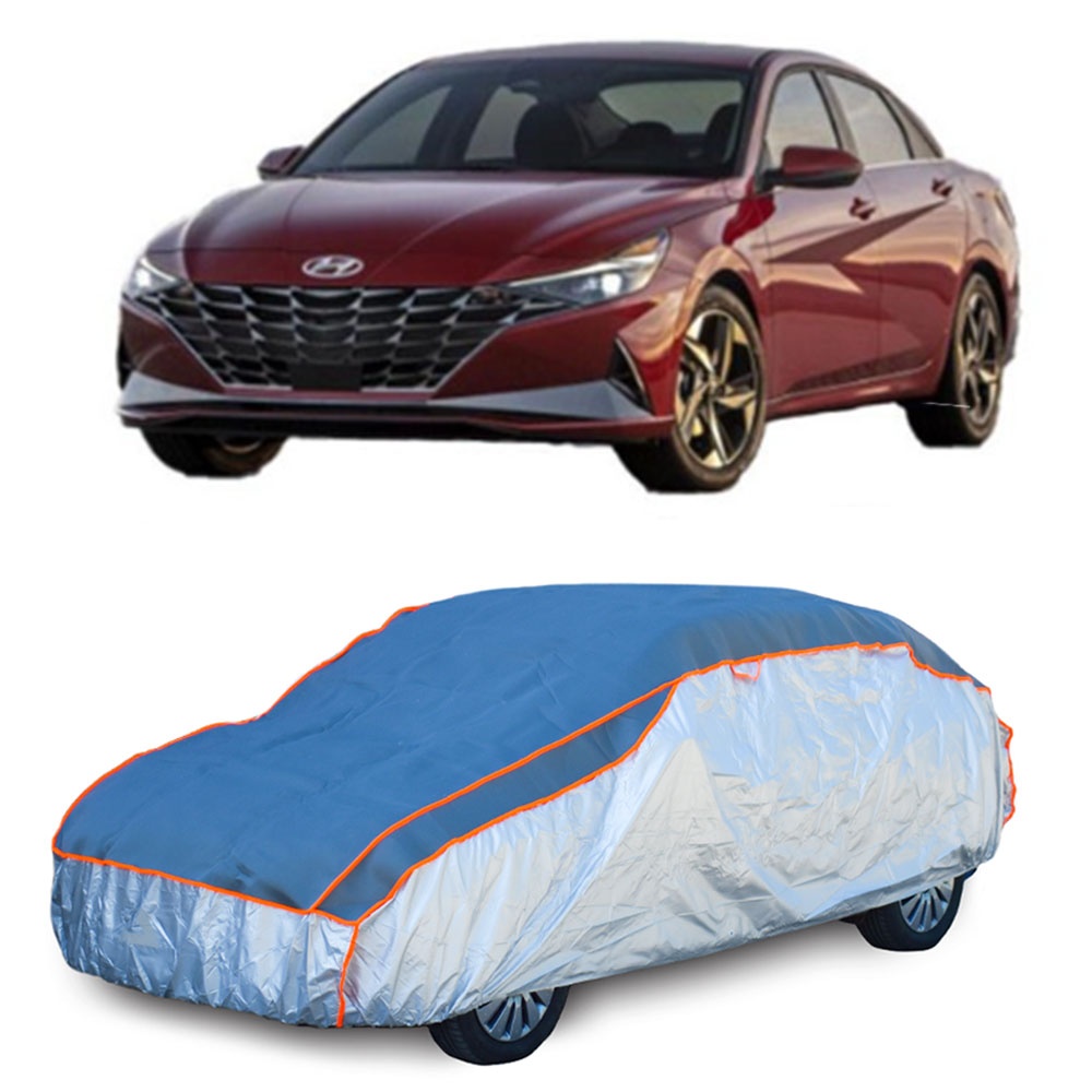 Prelata Antigrindina pentru auto Hyundai Elantra VII 2020- - husa protectie antigrindina si intemperii meteo severe - anti-grindina vijelii furtuni pentru auto