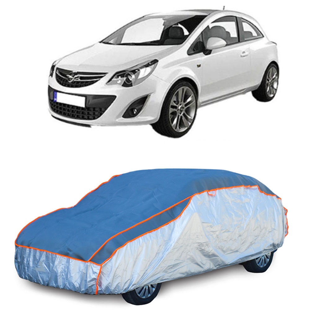 Prelata Antigrindina pentru auto Opel Corsa D 2006-2014 - husa protectie antigrindina si intemperii meteo severe - anti-grindina vijelii furtuni pentru auto