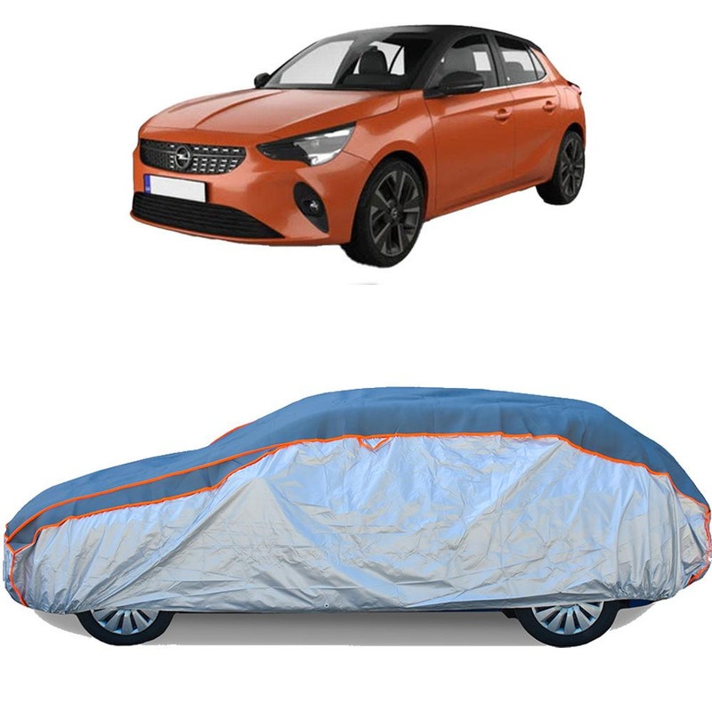 Prelata Antigrindina pentru auto Opel Corsa F (2019-) - husa protectie antigrindina si intemperii meteo severe - anti-grindina vijelii furtuni pentru auto