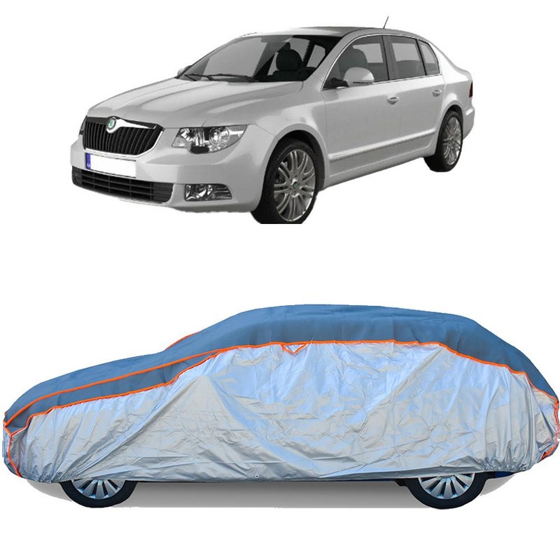 Prelata Antigrindina pentru auto Skoda Superb II (2008-2015) - husa protectie antigrindina si intemperii meteo severe - anti-grindina vijelii furtuni pentru auto