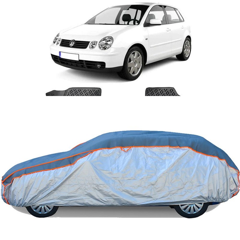 Prelata Antigrindina pentru auto Volkswagen Polo 6Q / 9N / 9N3 IV 2002-2009 - husa protectie antigrindina si intemperii meteo severe - anti-grindina vijelii furtuni pentru auto