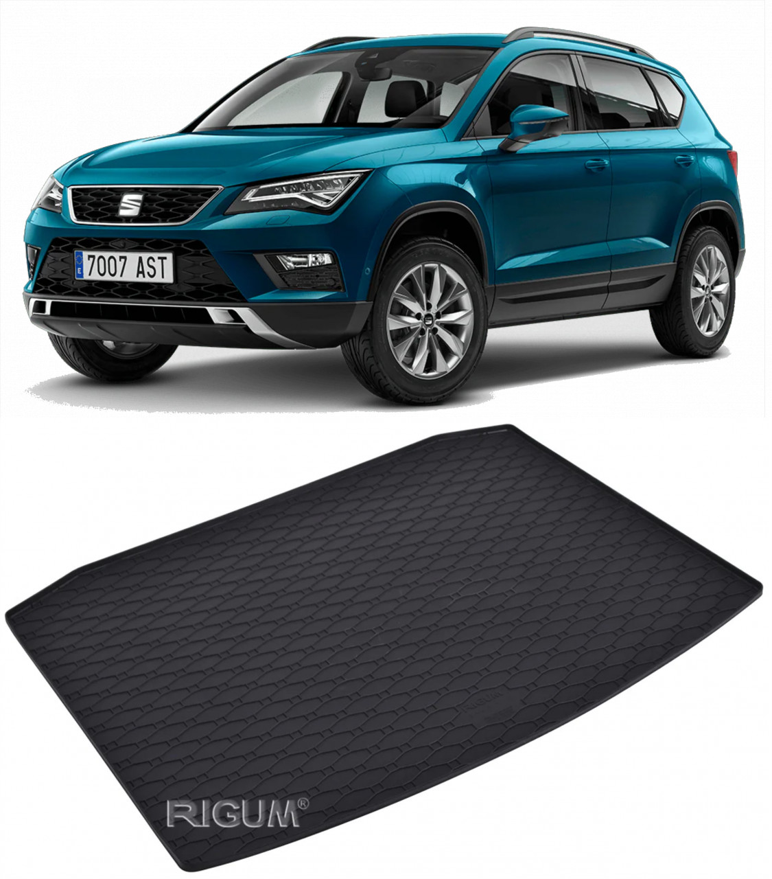 Tavita portbagaj auto dedicata pentru masina Seat Ateca