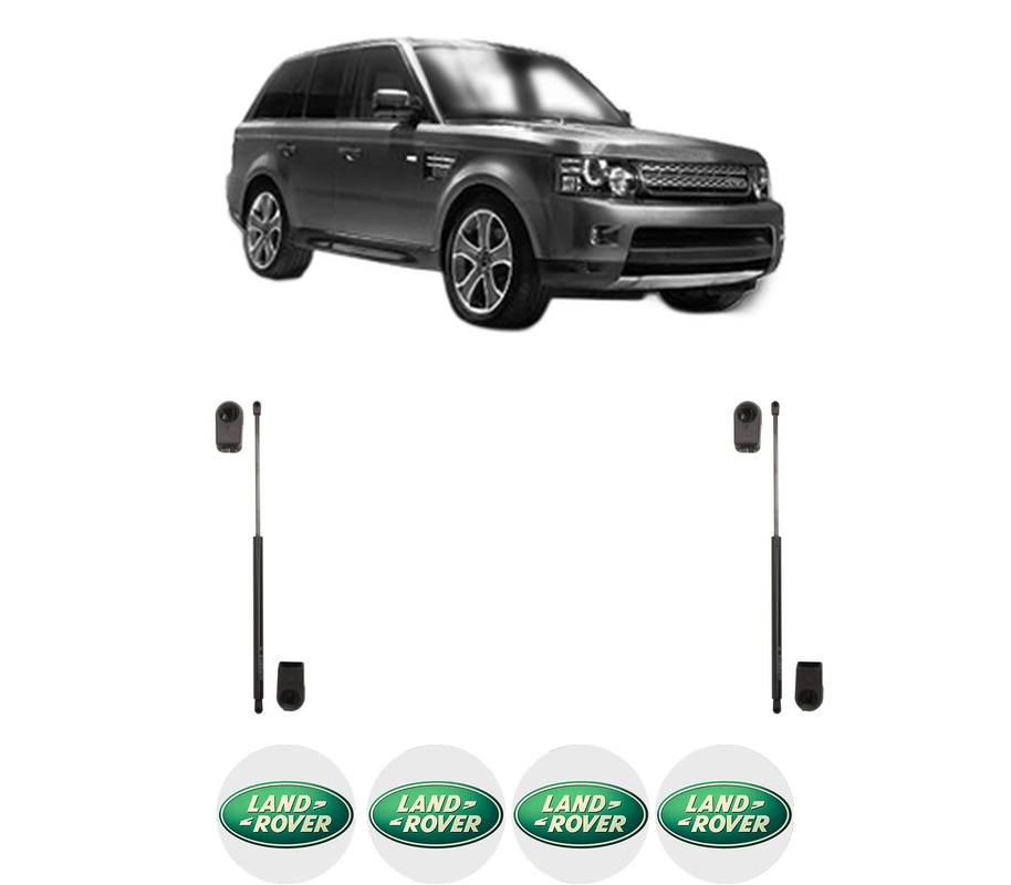 Set amortizoare portbagaj haion pentru LAND ROVER RANGE ROVER SPORT I (L320) din 2005-2013, 2 bucati, KROSNO, 4 stickere auto LAND ROVER