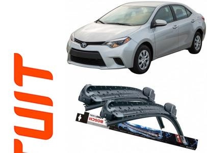 Stergatoare auto dedicat cu masina Toyota Corolla