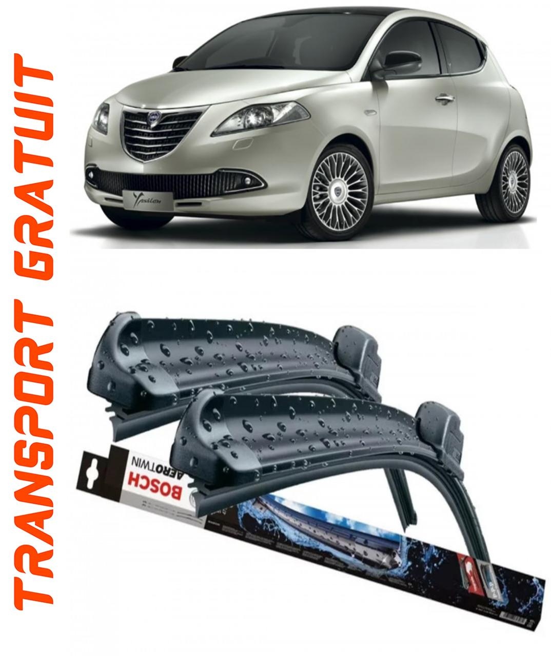 Stergatoare auto dedicat cu masina Lancia Ypsilon