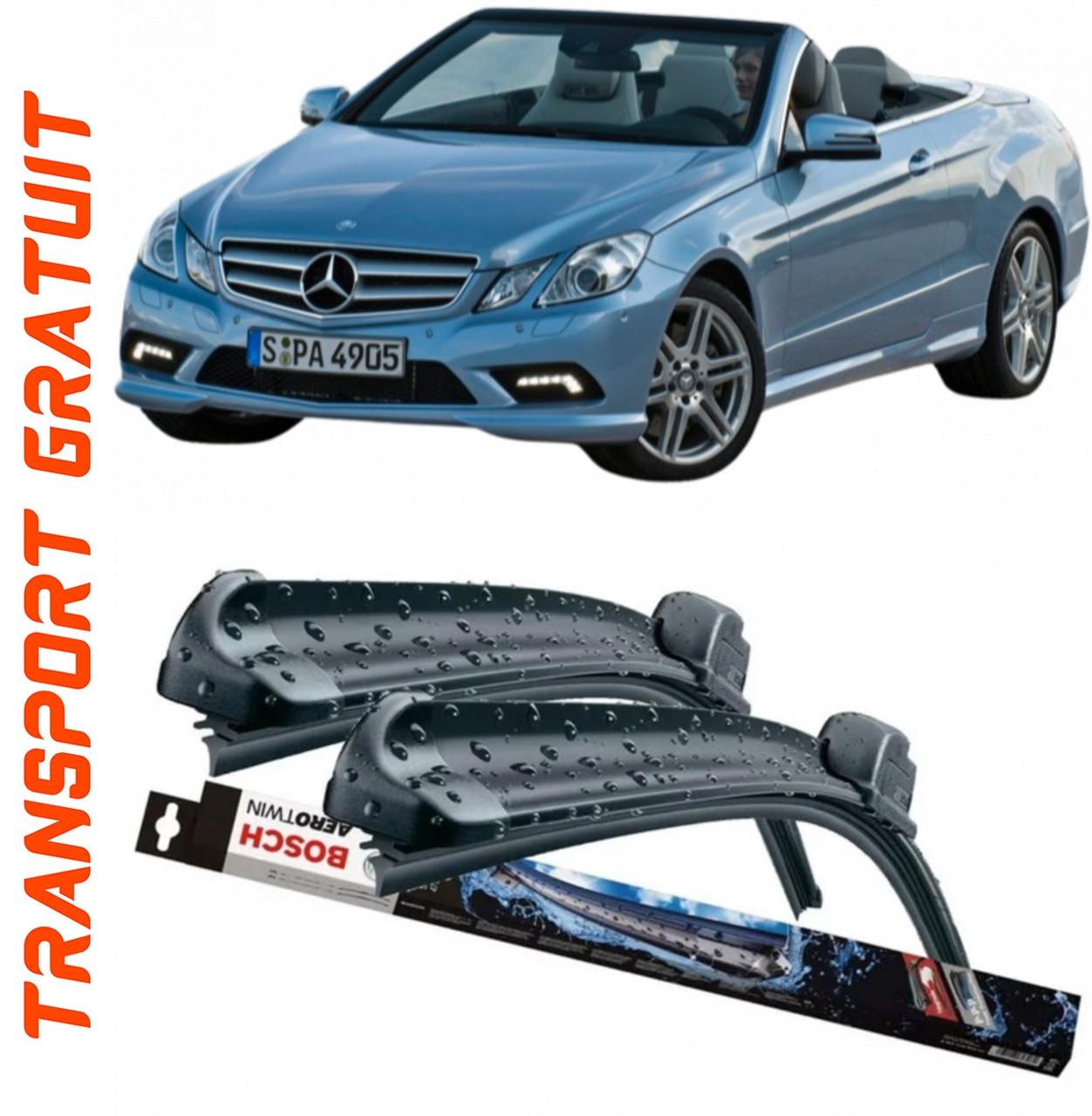Stergatoare auto dedicat cu masina Mercedes E-Class