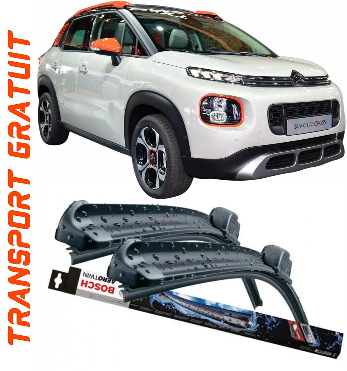 Stergatoare auto dedicat cu masina Citroen C3