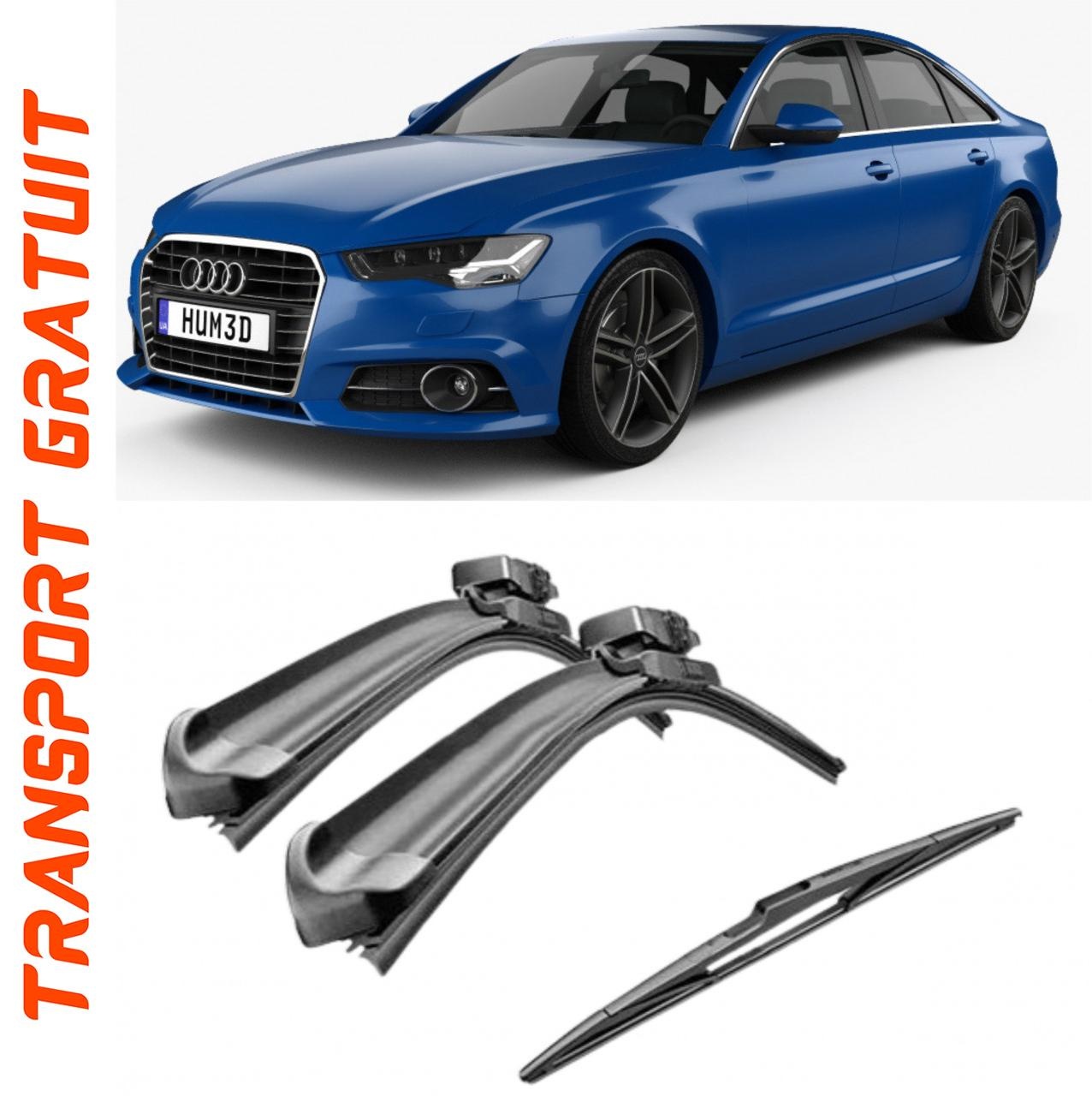 Stergatoare auto dedicat cu masina AUDI A6