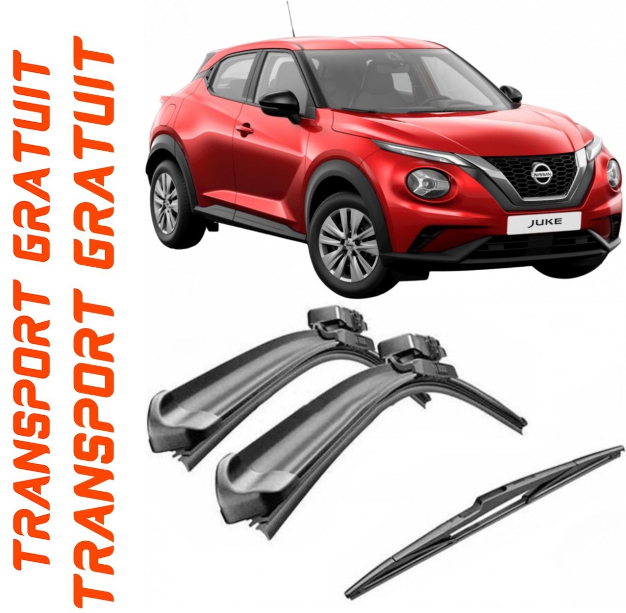 Stergatoare auto dedicat cu masina Nissan Juke