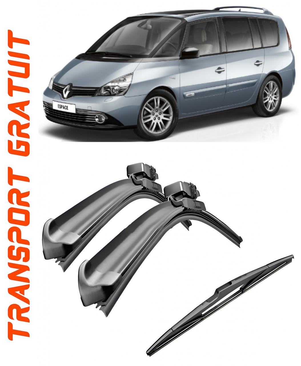 Stergatoare auto dedicat cu masina Renault Espace