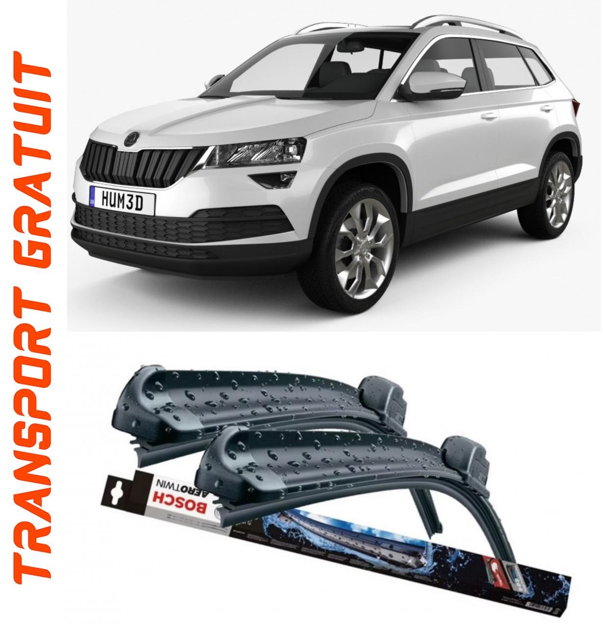 Stergatoare auto dedicat cu masina SKODA Karoq