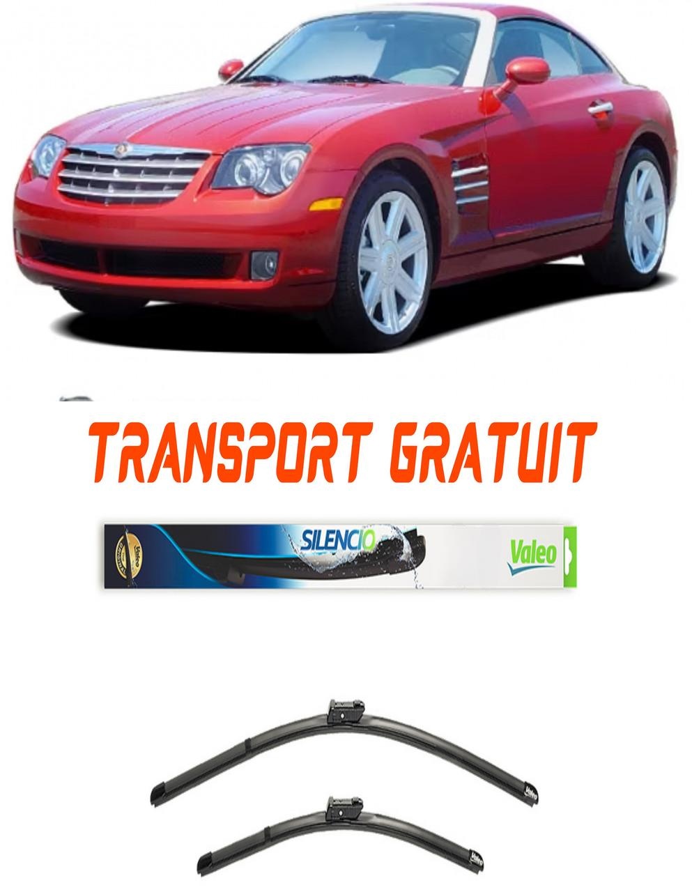 Set Stergatoare auto dedicate pentru masina Chrysler 