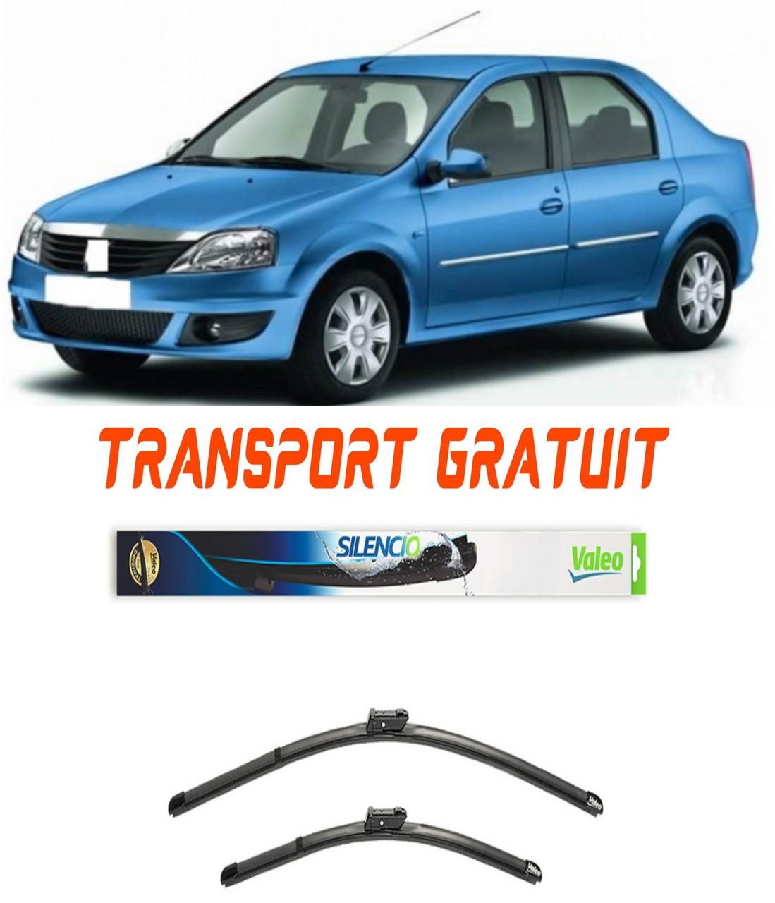 Set Stergatoare auto dedicate pentru masina Dacia Logan