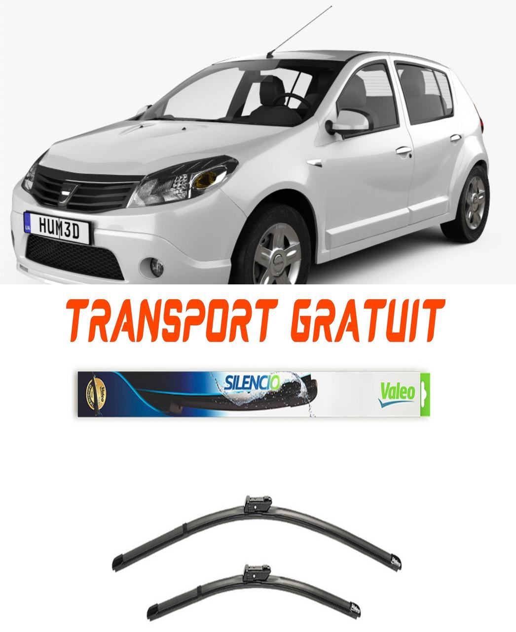 Set Stergatoare auto dedicate pentru masina Dacia Sandero