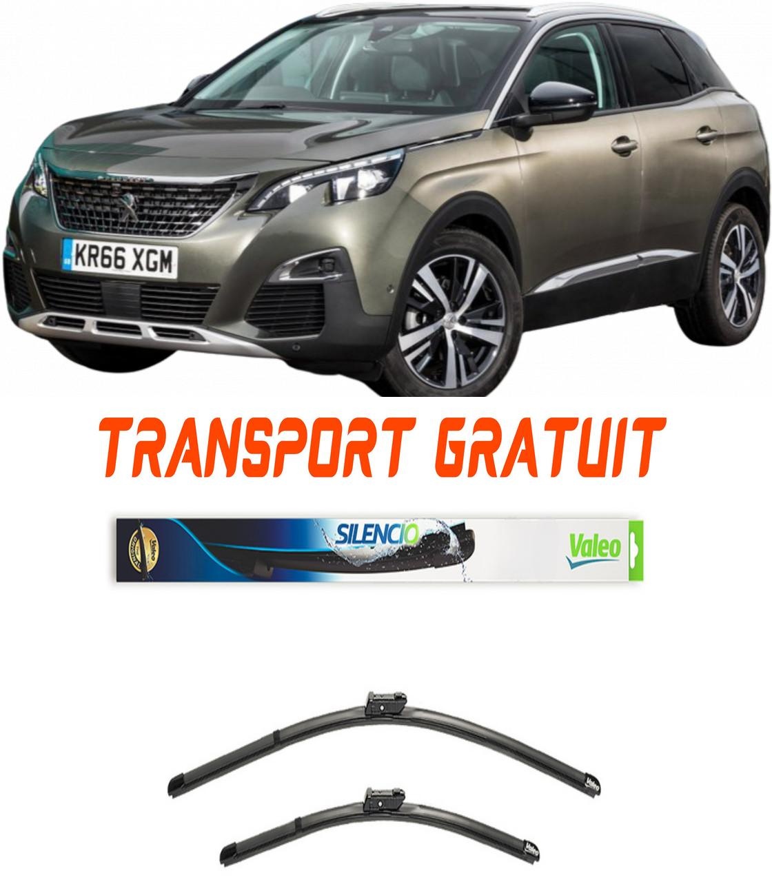 Set Stergatoare auto dedicate pentru masina Peugeot 3008