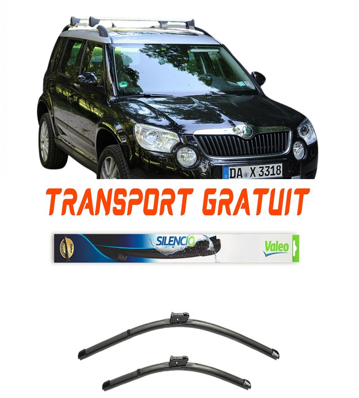 Set Stergatoare auto dedicate pentru masina SKODA Yeti