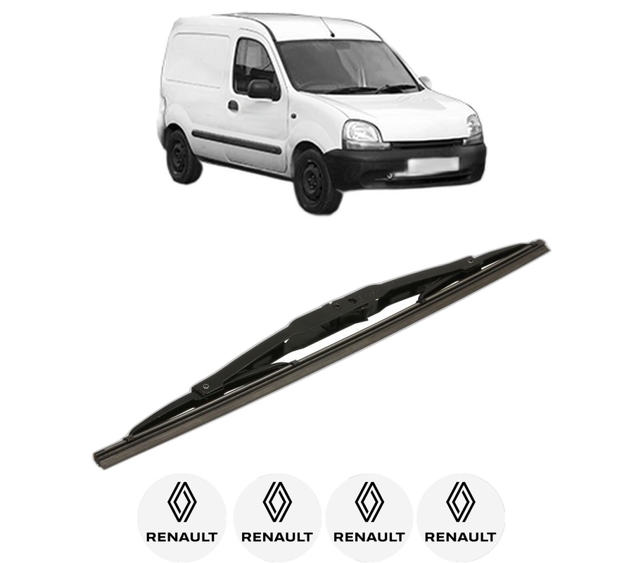 Stergator lamela spate RENAULT KANGOO Express (FC0/1_) din 1997 - 2008, pentru luneta auto, Bosch Twin, din cauciuc siliconat rezistent, 4 Stickere Auto RENAULT