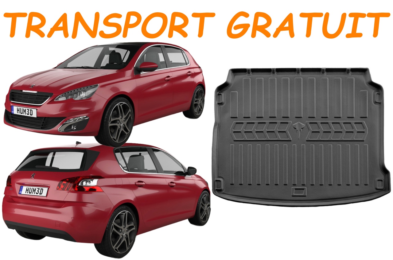 Tavita portbagaj auto dedicata pentru haionul masinii tale Peugeot 308