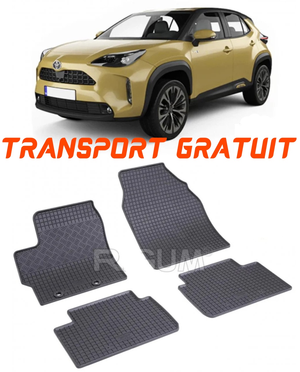 Covorase auto pentru masina ta Toyota Yaris