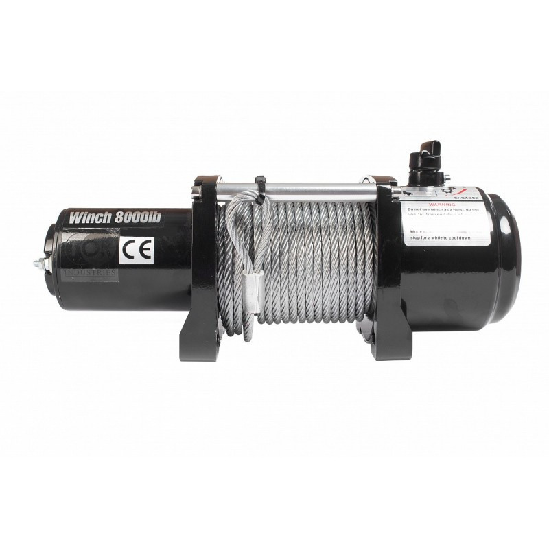 Troliu Auto Cu Telecomanda Pe Fir 12v 8000lbs 3629 Kg T 114803 Tor