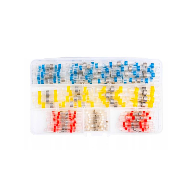 Tuburi termocontractabile cu inel de fludor set 120 buc. TLBC10491 Barracuda