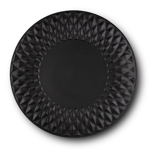 Farfurie intinsa stoneware negru 27 cm Soho classic NAVA 141 120 Nava imagine noua 2022