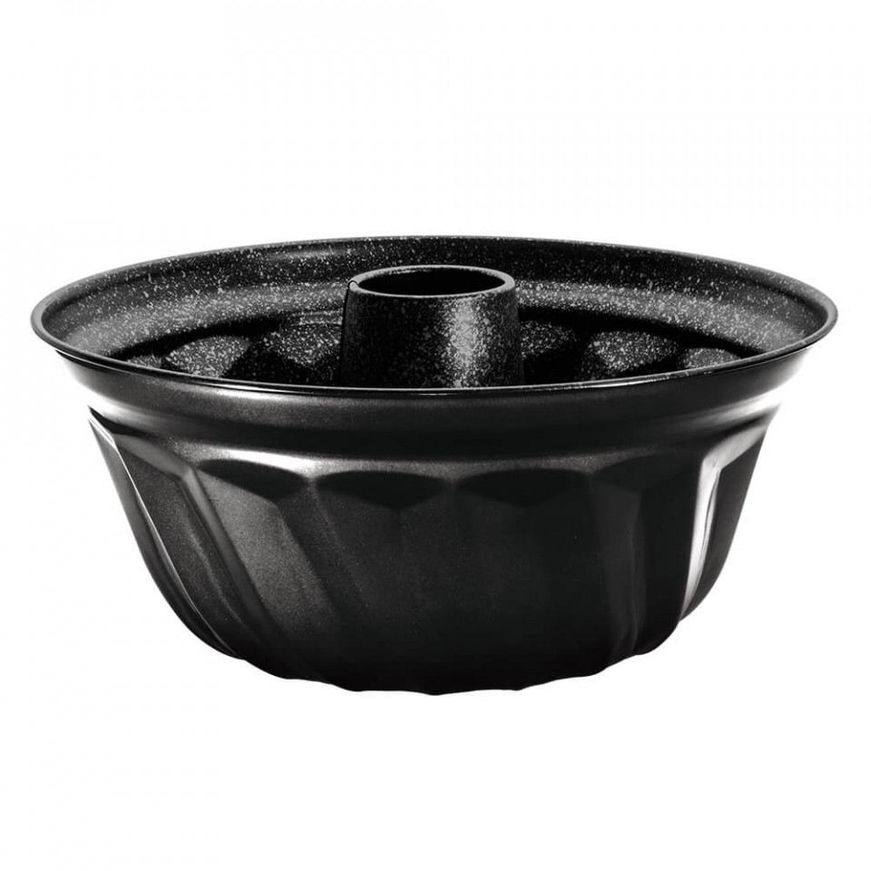 Tava pentru cuptor marmorata bundt 22x10 cm Black Silver Collection Berlinger Haus BH 1435