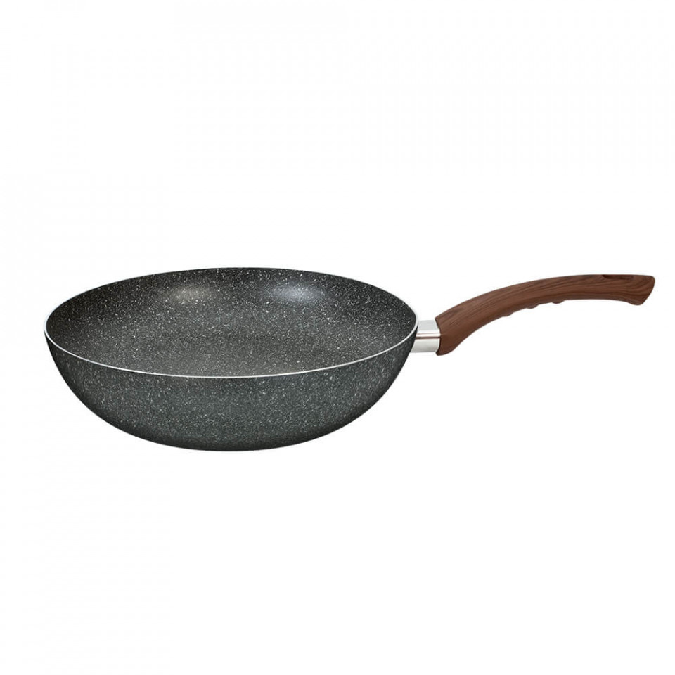 Wok aluminiu marmorat 28 cm Natural Line Blaumann BL 3384