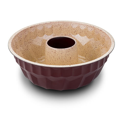 Forma bundt (guguluf) 27 cm cu invelis ceramic antiaderent Terrestrial NAVA NV 103 056