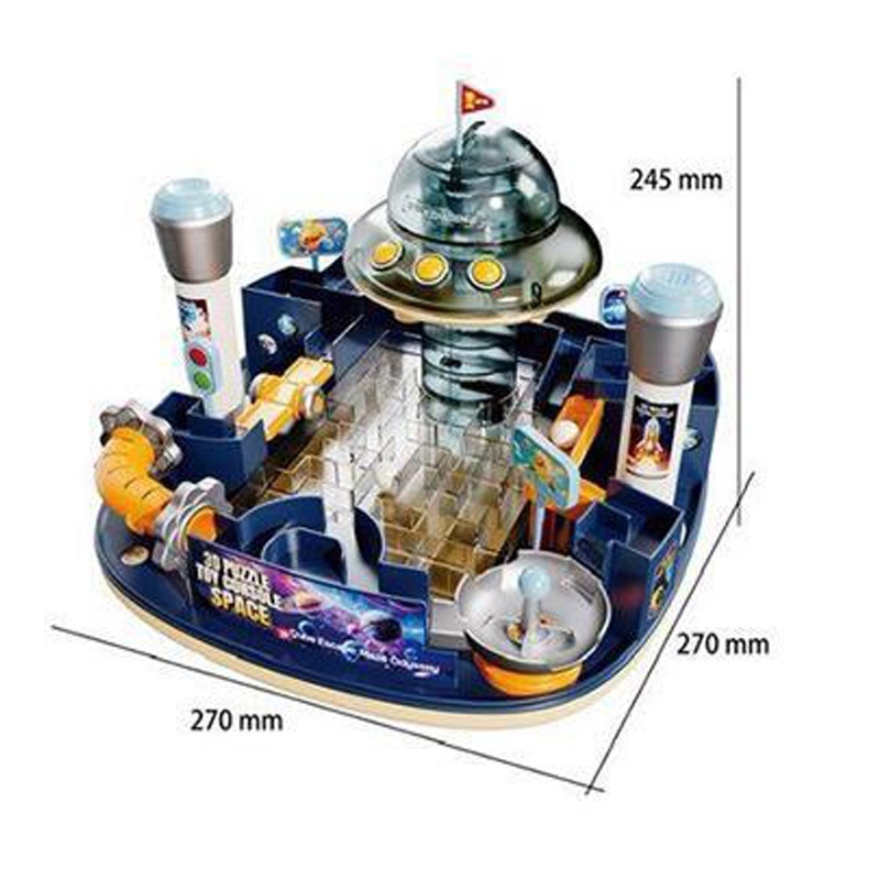 Puzzle 3D - Labirint cu Bile - Spatiul