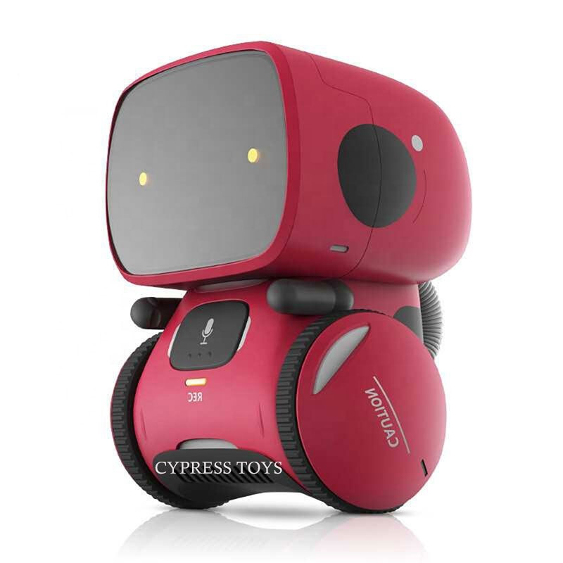 Robot Inteligent Interactiv AT - Robot, cu Control Vocal Rosu