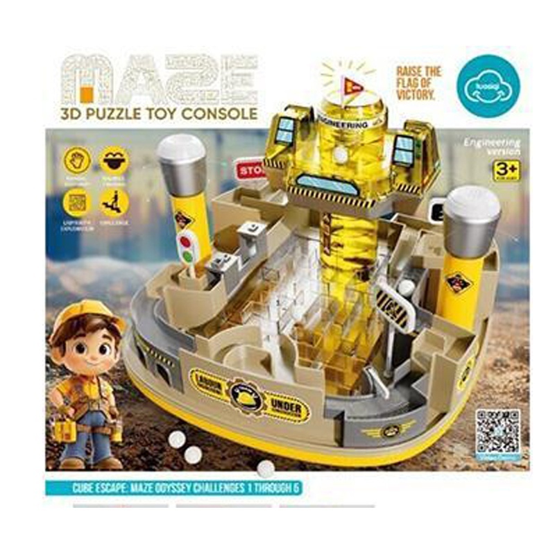 Puzzle 3D - Labirint cu Bile - Constructii