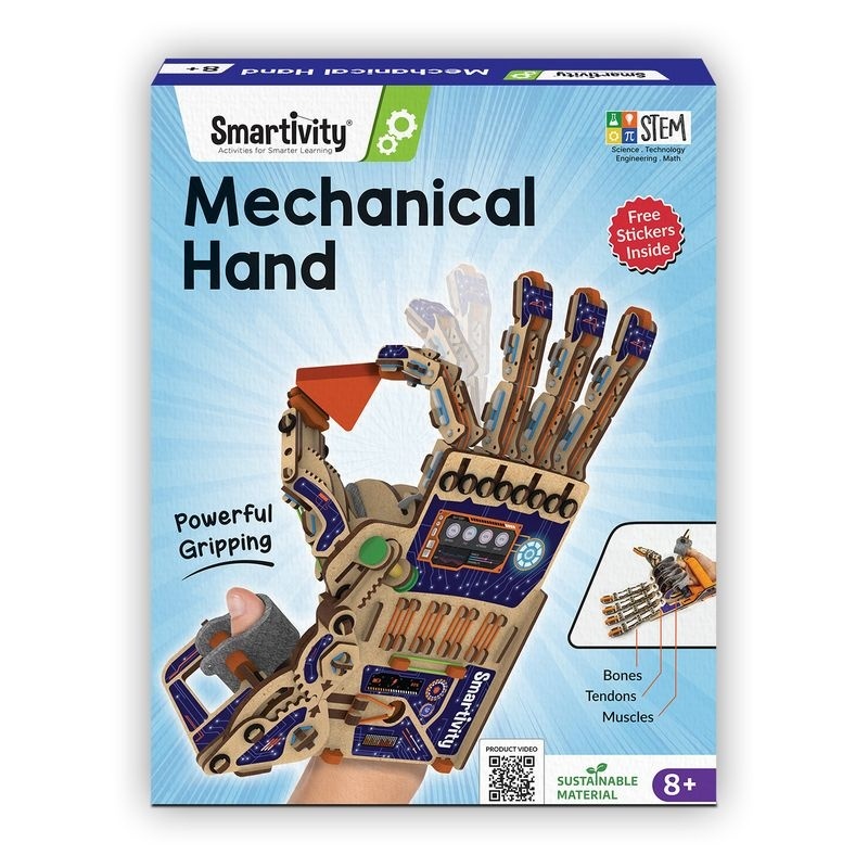 Set Constructie din Lemn - Mana Mecanica