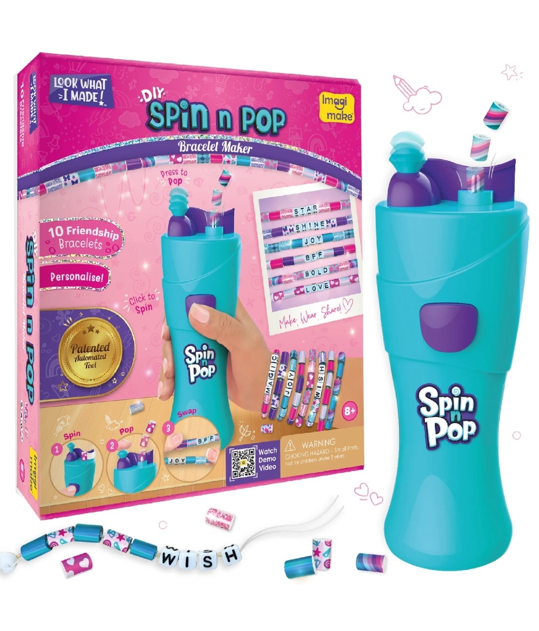 Set Creatie Bratari - Spin n Pop Bracelet