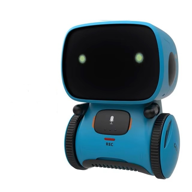 Robot Inteligent Interactiv AT - Robot, cu Control Vocal Albastru