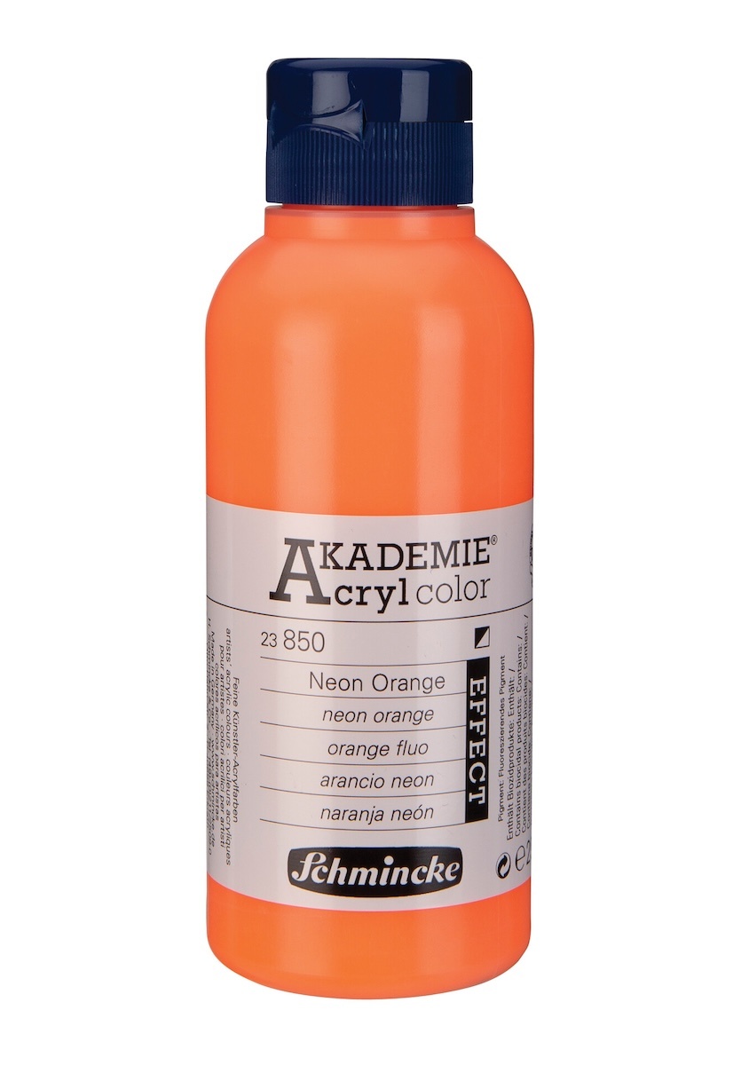 Culori acrilice Akademie Schmincke - 250 ml (Culoare: 553 Phthalo green light)