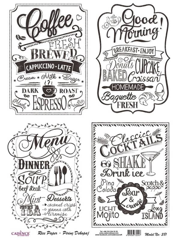 Hartie de orez A4 381 Cadence