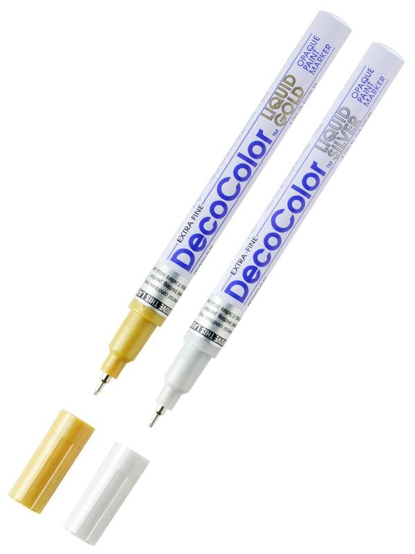 Marker DecoColor Marvy Uchida 120 (Culoare Marvy DecoColor 120: Silver)