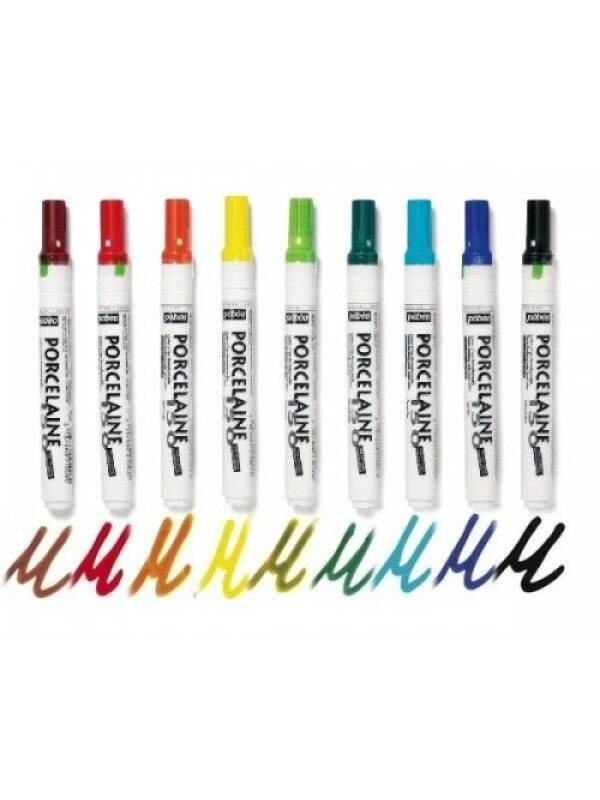 Markere pentru Portelan Porcelaine 150 Pebeo - Varf Fin 0.7 mm (Culoare: Agate Orange 02)