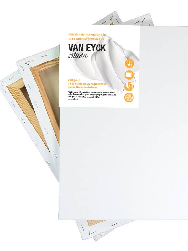 Panza pe sasiu Van Eyck Studio (Marime: 40X80cm / 250GR / sasiu 2X3,3 cm)