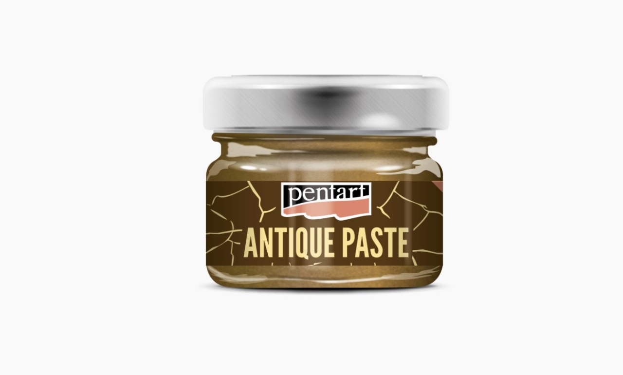 Patina de antichizare pentru decoupage Pentart (Culoare Pentart: Brass 3381)