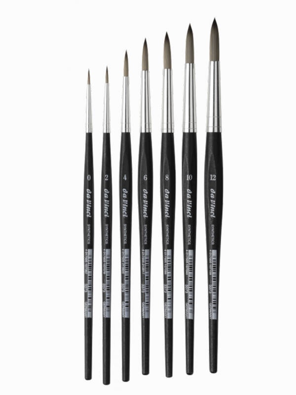 Pensula Sintetica pentru Acuarela SYNTHETICS Da Vinci 3373 (Marime: 3373/10)