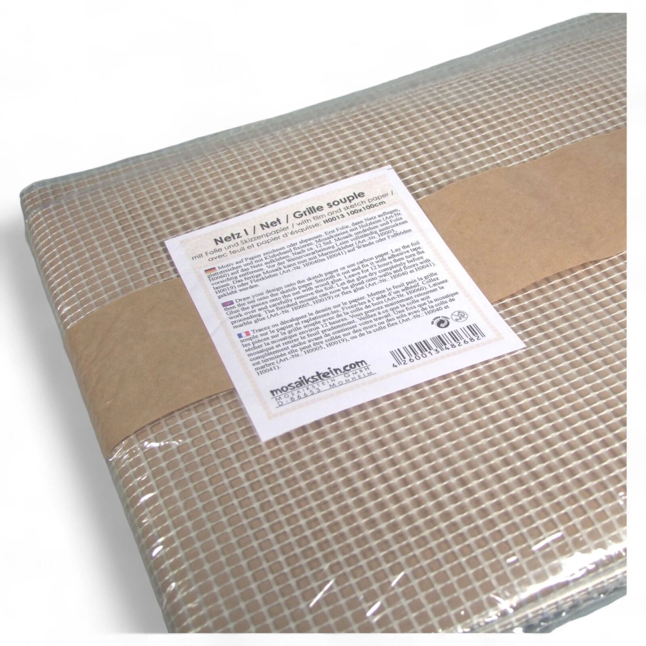 Plasa cu hartie de schita si folie pentru mozaic 100x100cm H00013