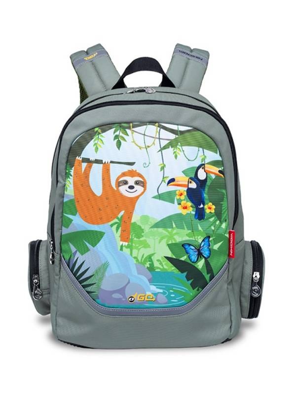 Rucsac gradinita Roller Go - Rainforest NIKIDOM ND-9802