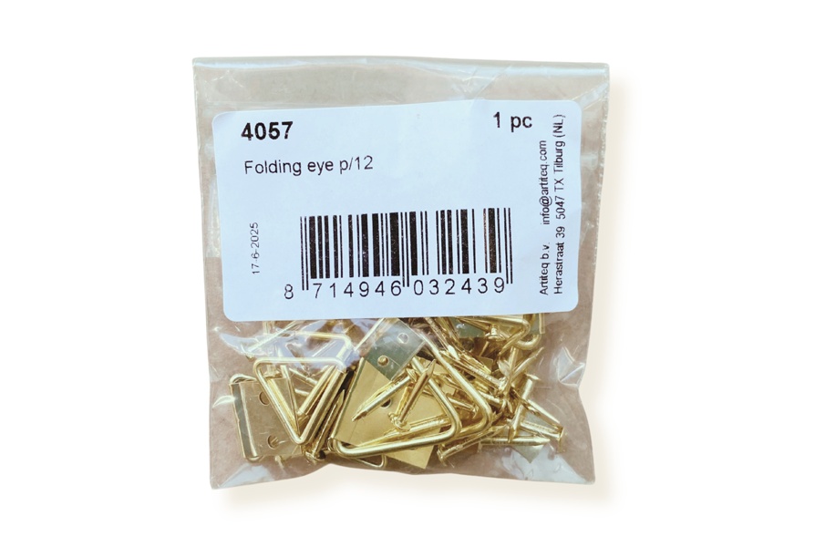 Set 12 Agatatori Triunghi Aurii Diverse Marimi 4057 Artiteq