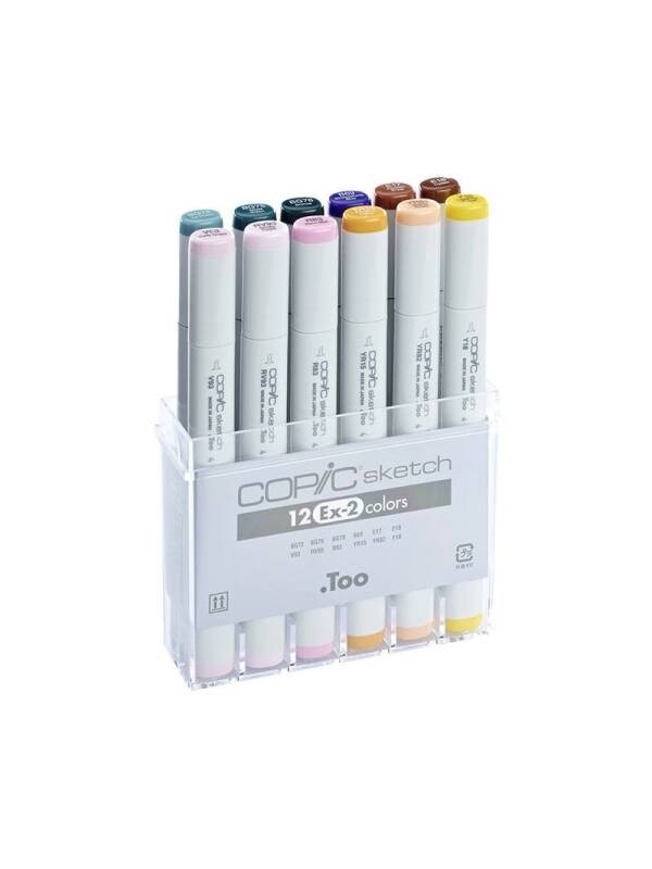 Set 12 Markere Copic Sketch Ex-2 21075414