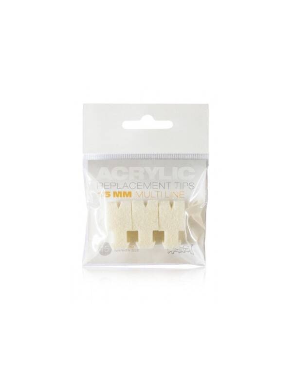 Set 3 varfuri pentru Montana Acrylic 15mm Multi Line