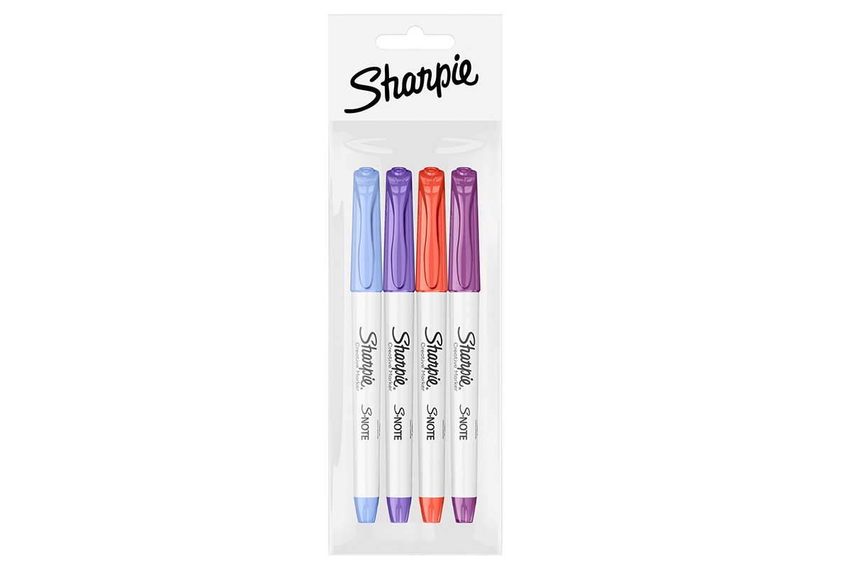 Set 4 Markere Coloring Sharpie S Note Twilight Hues 2138234TW